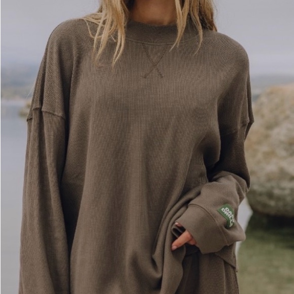 Daily Drills vintage thermal - Mocha